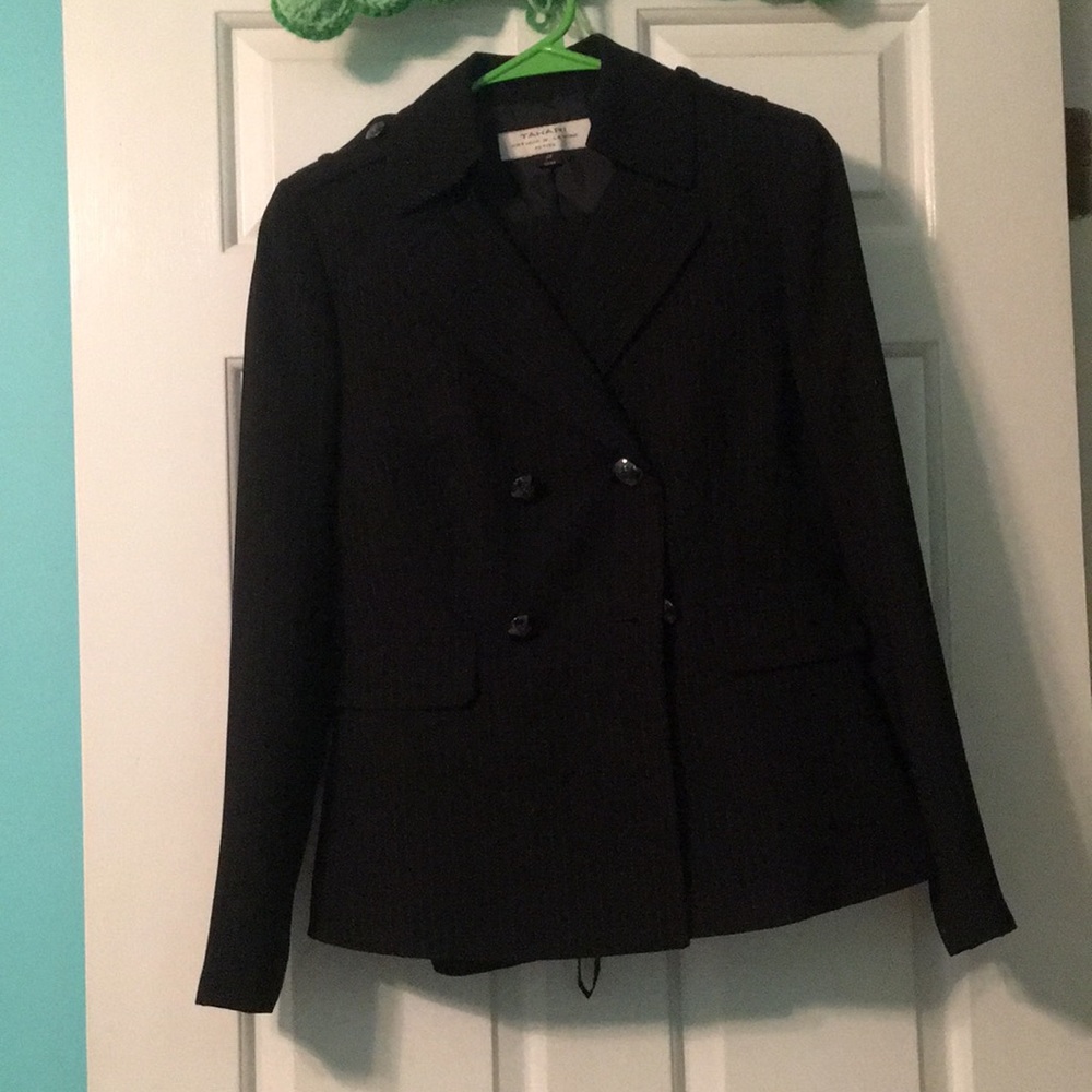 Ellie Tahari jacket and pant suit